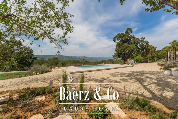 photo 11 Labin, Šumber, unique detached villa on a large plot with a view