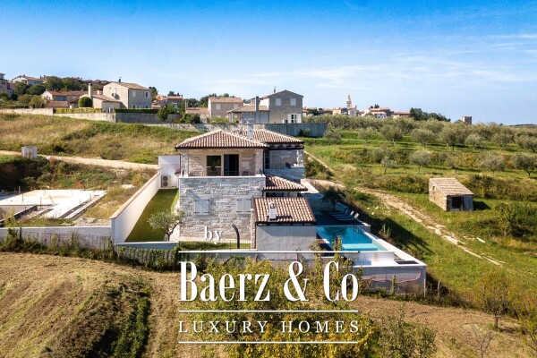 photo 3 Istria, Momjan, modern stone villa