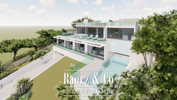 photo 2 Finished high-end villa with a stunning seaview and sunset on walking distance from the beach