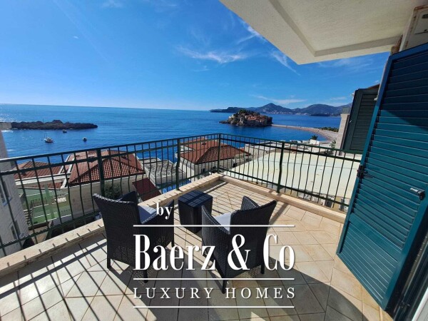 photo 1 Sveti Stefan Duplex Apartment with Seaview