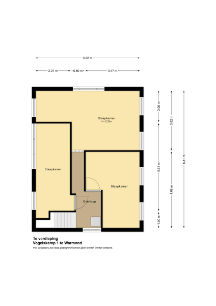Floor Plan 2 - Vogelskamp 1