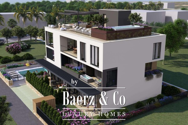 photo 5 Zadar, Sukošan, beautiful penthouse with roof terrace, first row by the sea, NKP 249.10 m2