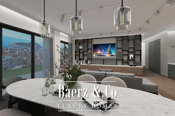 photo 2 Makarska, three-room penthouse, new building