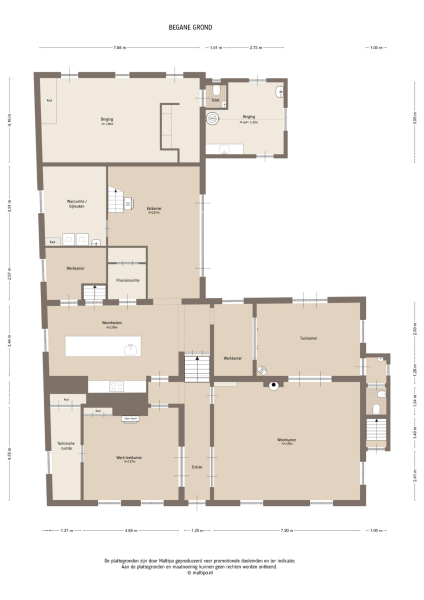 Floor Plan 1 - Kruisstraat 17
