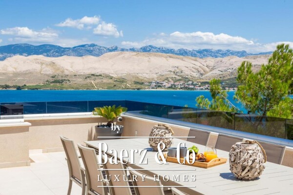 photo 22 Pag beautiful villa with sea view 350m2 200 meters from the sea