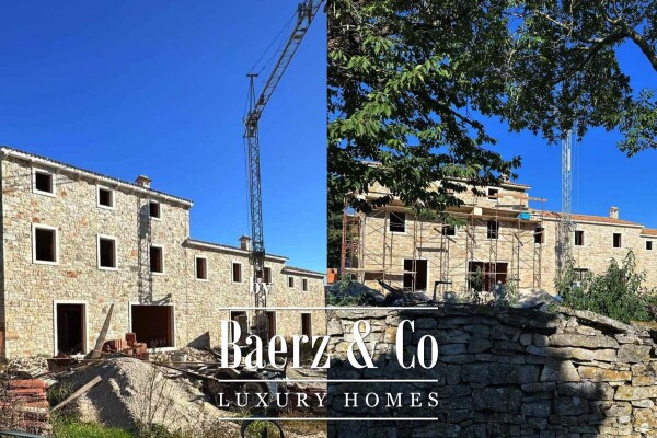 photo 5 Istria, Barat, unfinished stone villa, unique offer