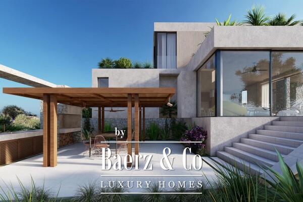 photo 2 Rogoznica, Ražanj, NEW BUILD, modern villa with a sea view, NFA 246 m²