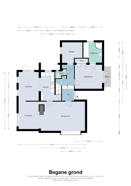 Floor Plan 1 - Roerderweg 34