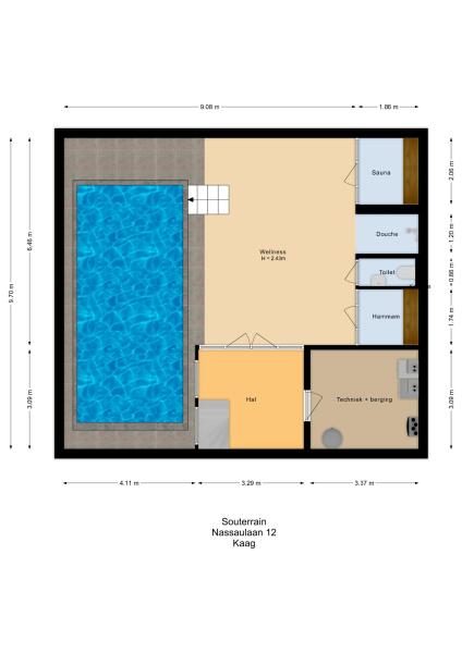 Floor Plan 3 - Nassaulaan 12