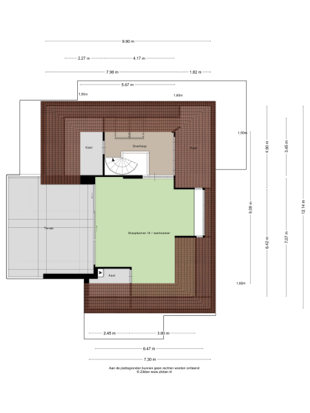 Floor Plan 5 - Oude Bredasebaan 17