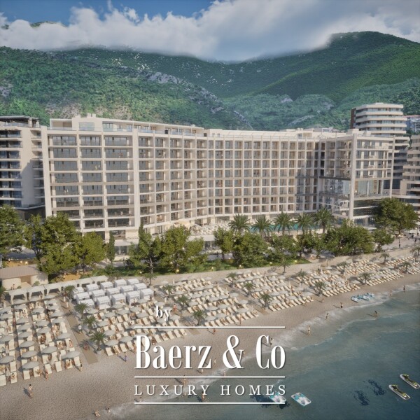 photo 1 Beachfront Investment Apartment with a Sea View in a 5* Hotel on Budva Riviera