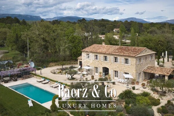 photo 1 Canton de Fayence – Magnificent Aix-Style Bastide
