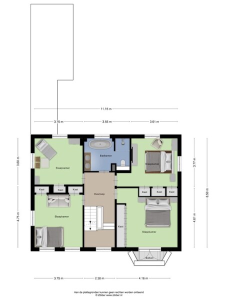 Floor Plan 2 - Grebbeweg 47