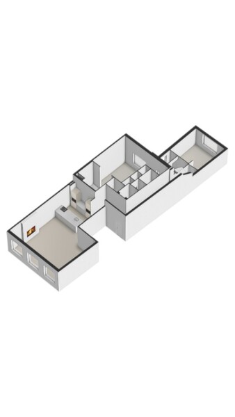 Floor Plan 3 - Keizersgracht 699 B