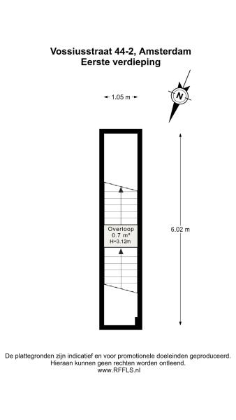 Floor Plan 3 - Vossiusstraat 44 2