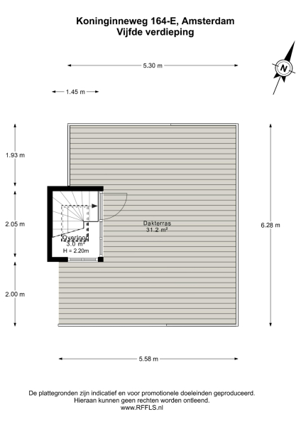 Floor Plan 3 - Koninginneweg 164 E