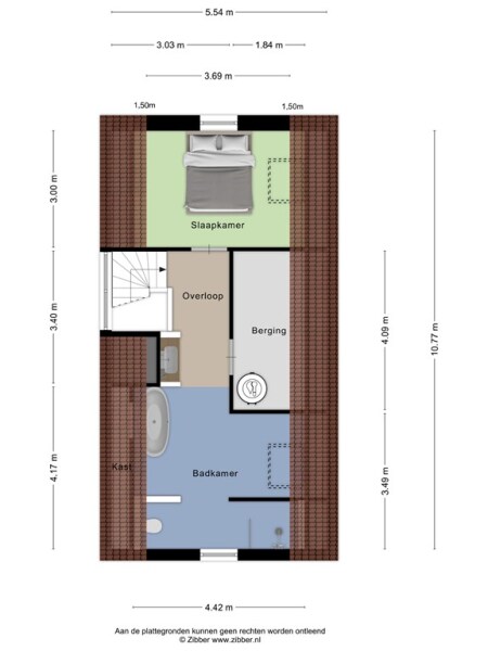 Floor Plan 3 - Jacobaweide 14
