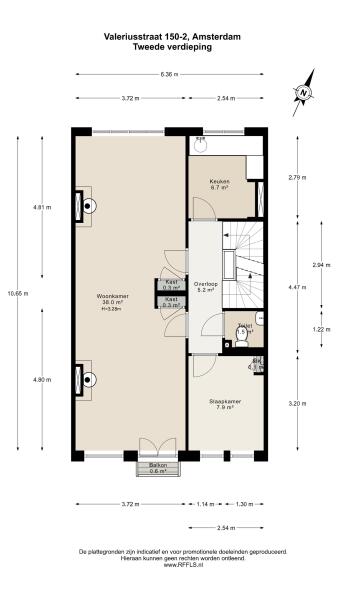 Floor Plan 1 - Valeriusstraat 150 2