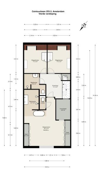 Floor Plan 2 - Ceintuurbaan 253 3