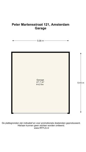 Floor Plan 5 - Peter Martensstraat 121