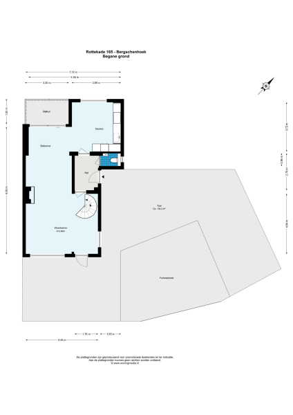 Floor Plan 1 - Rottekade 165