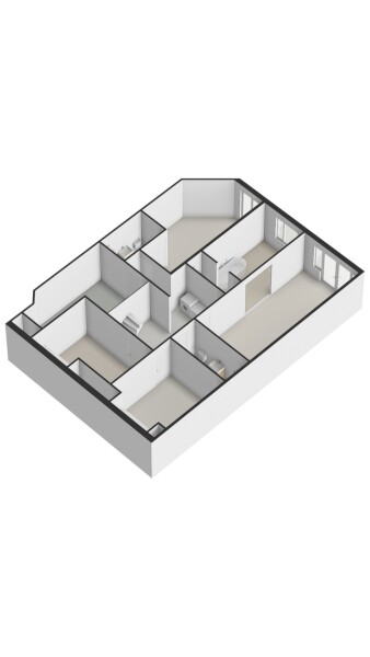 Floor Plan 8 - Bernard Zweerskade 22