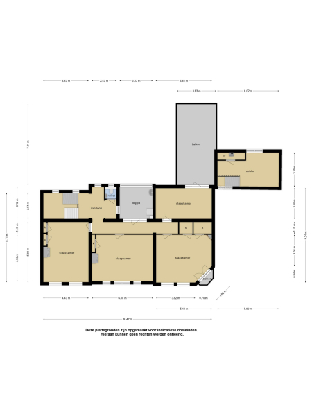 Floor Plan 1 - Stationsstraat 7