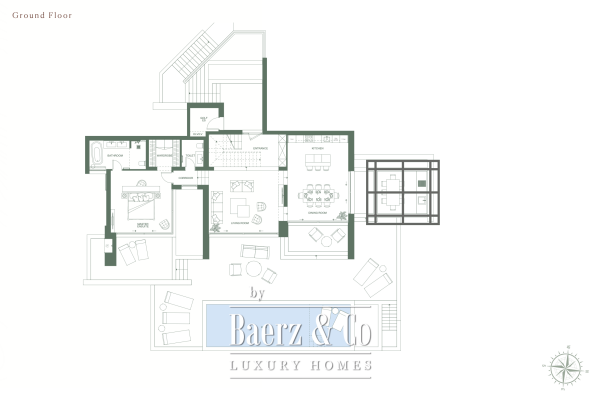 Floor Plan 1 - Luštica Bay - The Peaks - The Peaks - Golf Residences - Golf Villas - Botanika Villas