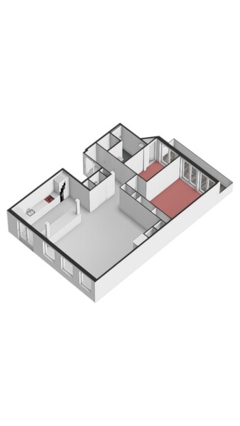 Floor Plan 2 - Waterlooplein 177 D