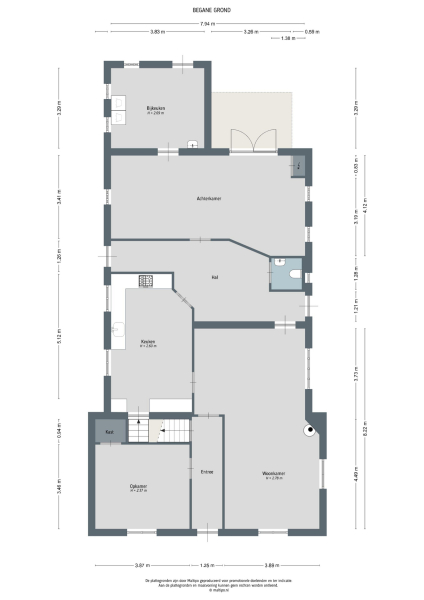 Floor Plan 1 - Molenstraat 31