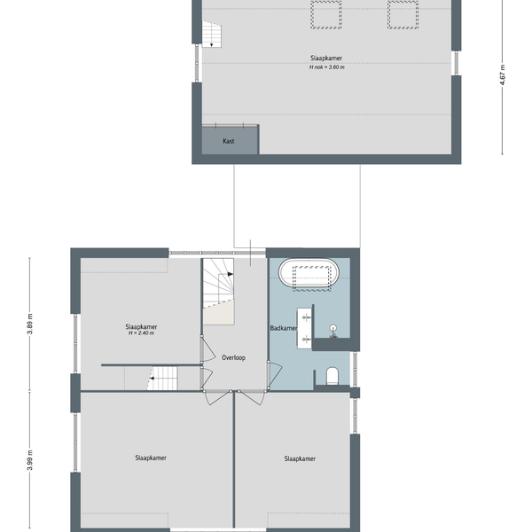 Floor Plan 2 - Koningin Wilhelminaweg 59