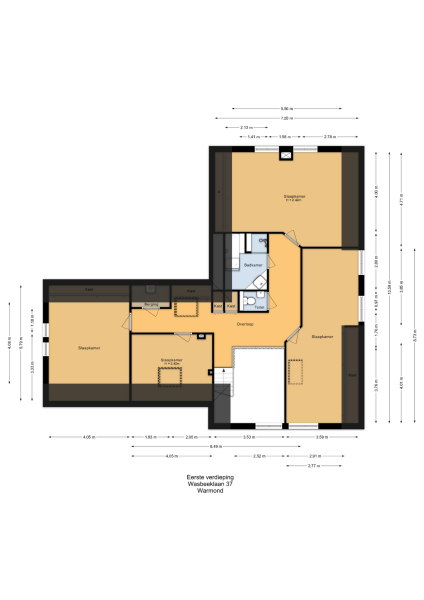 Floor Plan 4 - Wasbeeklaan 37