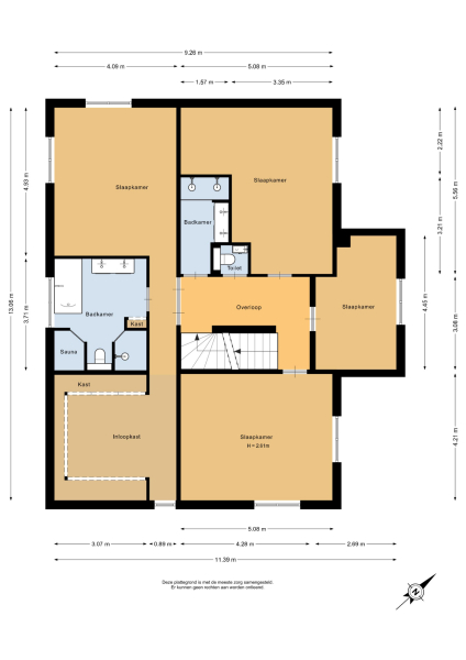 Floor Plan 5 - 's-Gravenweg 46 c