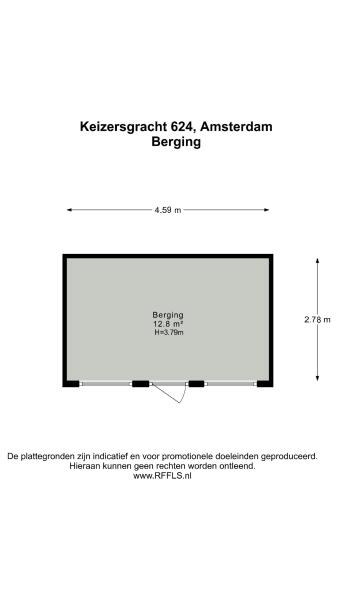 Floor Plan 7 - Keizersgracht 624