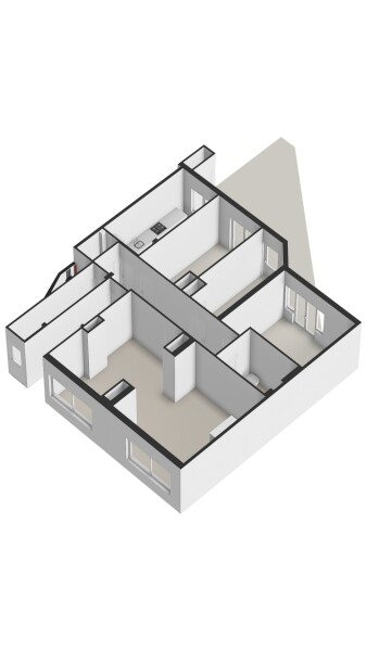 Floor Plan 4 - Michelangelostraat 22 H