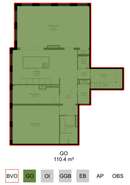 Floor Plan 5 - Minervaplein 36 5