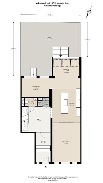 Floor Plan 3 - Valeriusstraat 137 H