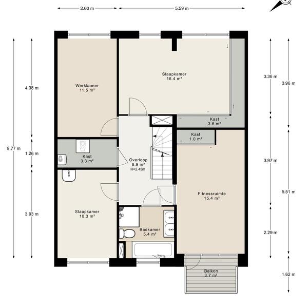 Floor Plan 5 - Klipperweg 34