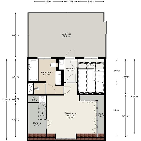 Floor Plan 5 - Van Tuyll van Serooskerkenweg 45 3