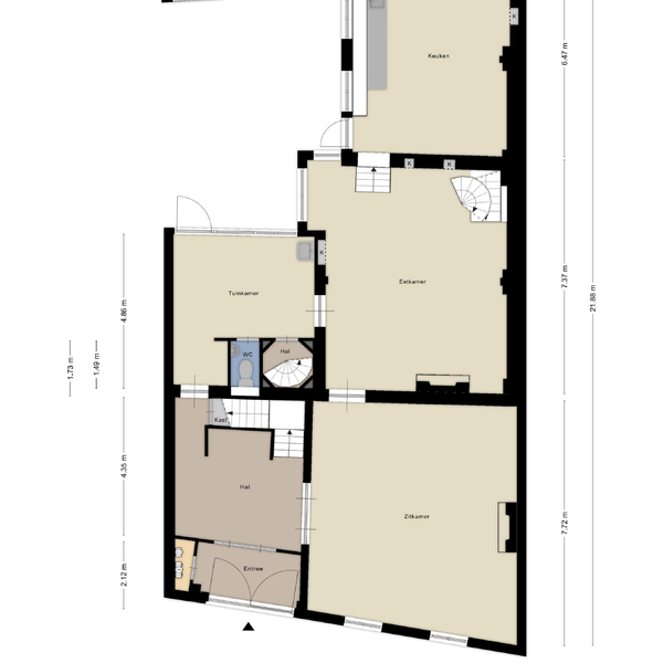 Floor Plan 3 - Postelstraat 46
